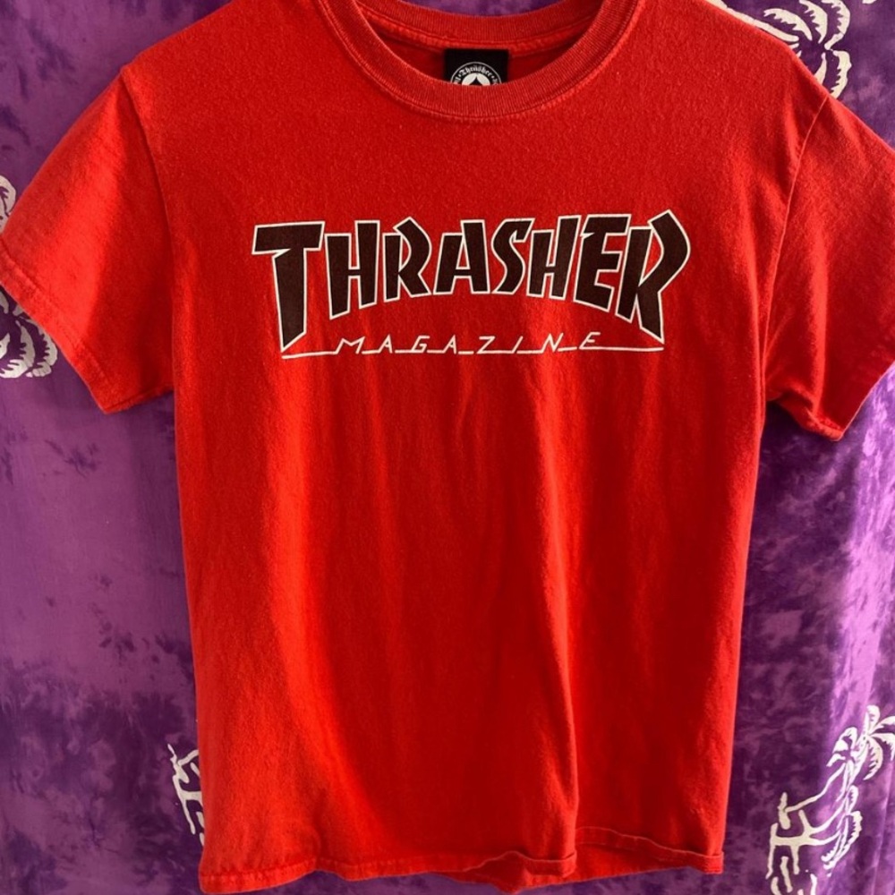 Thrasher Kids Red T-Shirt